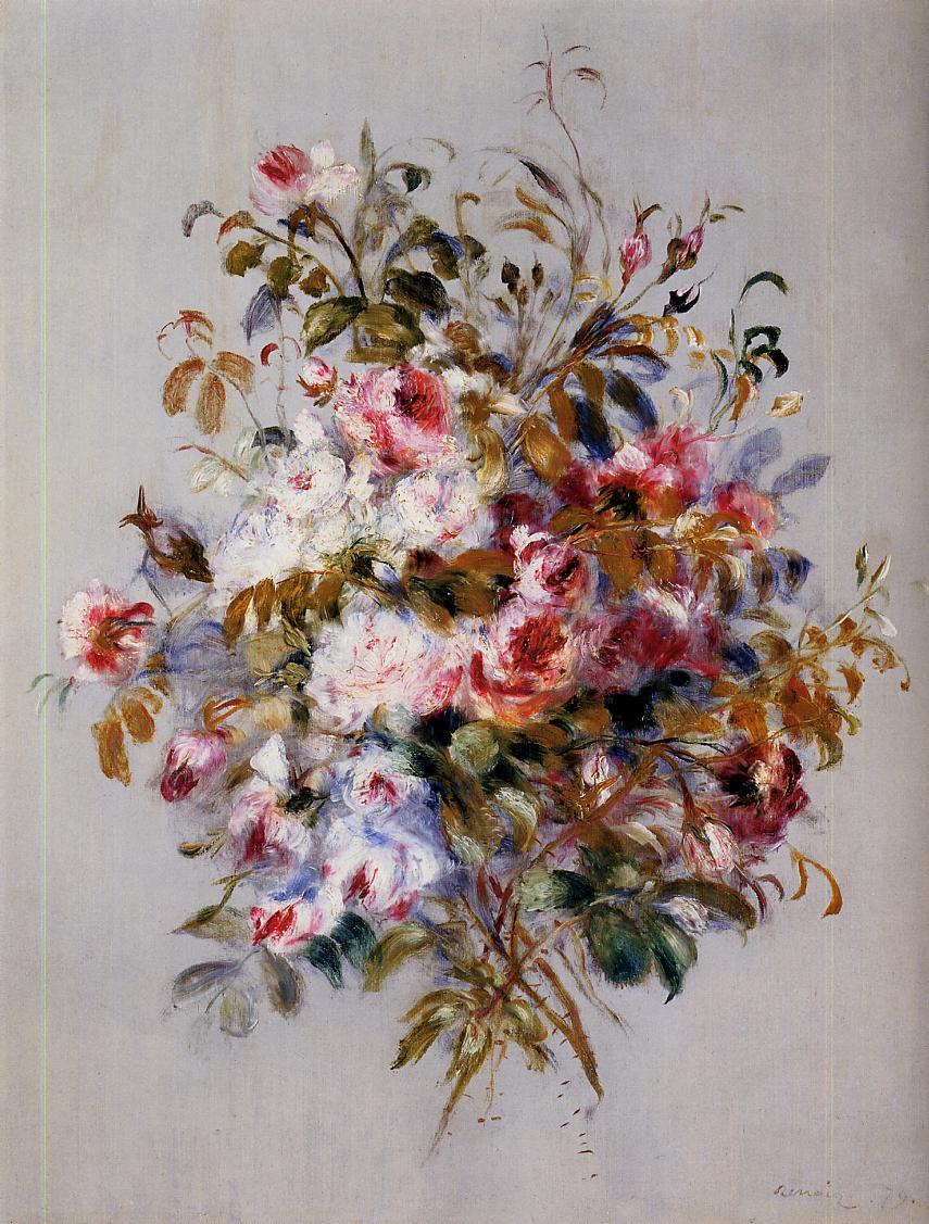 A bouquet of roses 1879